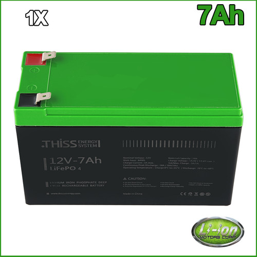 12v 0ah lifepo4 - 7.0ah,