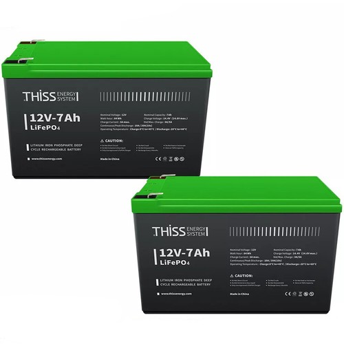 2pack 12v 7ah - 7ah, lifepo4