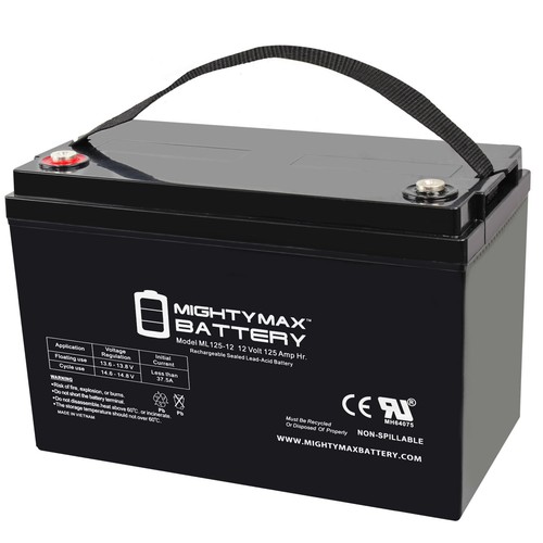 Mighty max 12v 125ah sla - mighty,